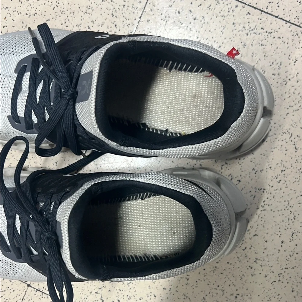 On Women's Black and Gray Athletic Sneakers - Picture 10 of 11
